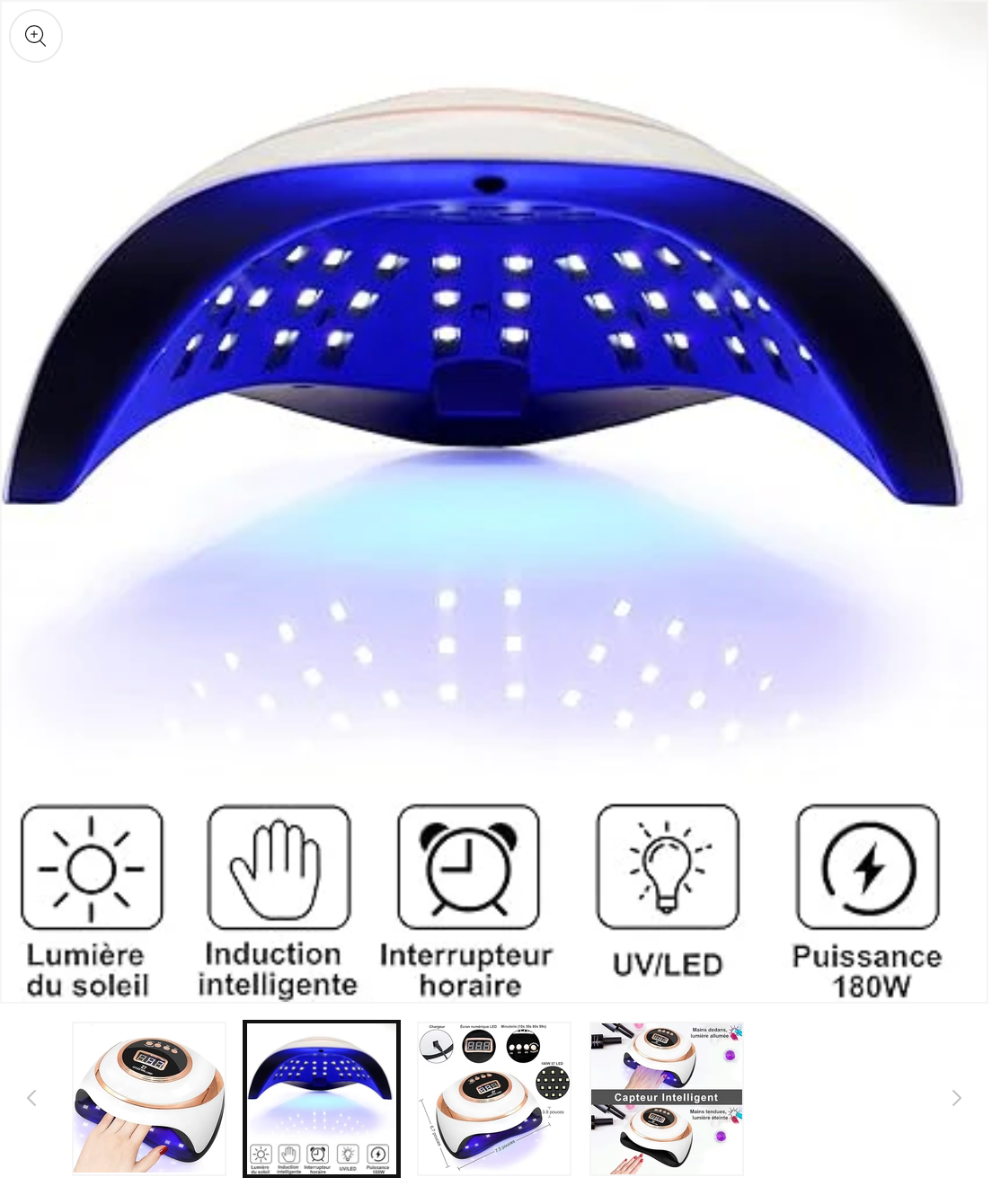 Lampe de Séchage des Ongles Professionnell proposé par Fam de Tête.com