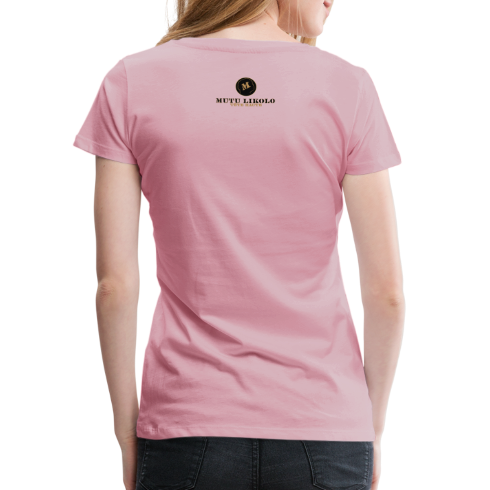 T-shirt Premium FAM DE TÊTE - rose shadow