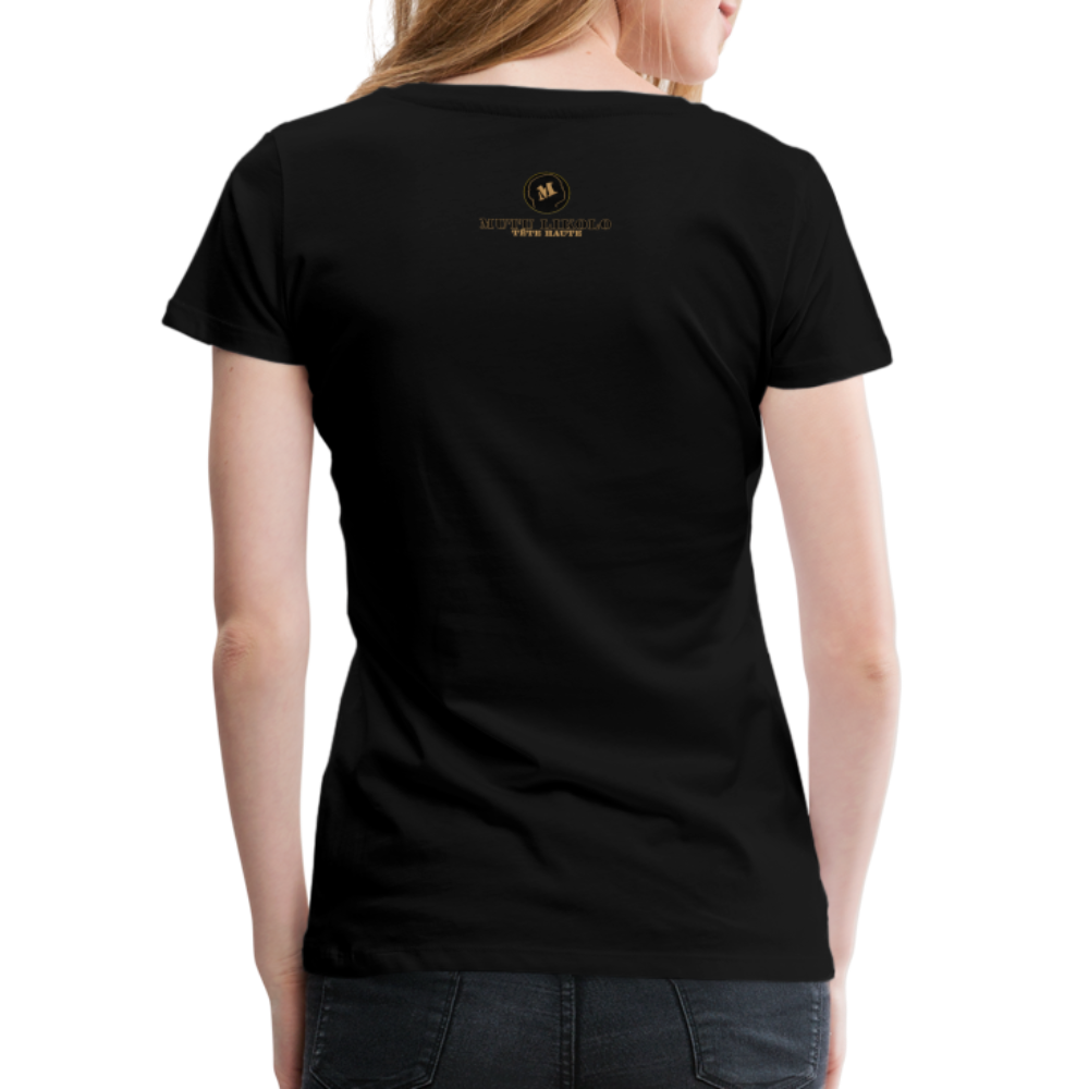 T-shirt Premium FAM DE TÊTE - black