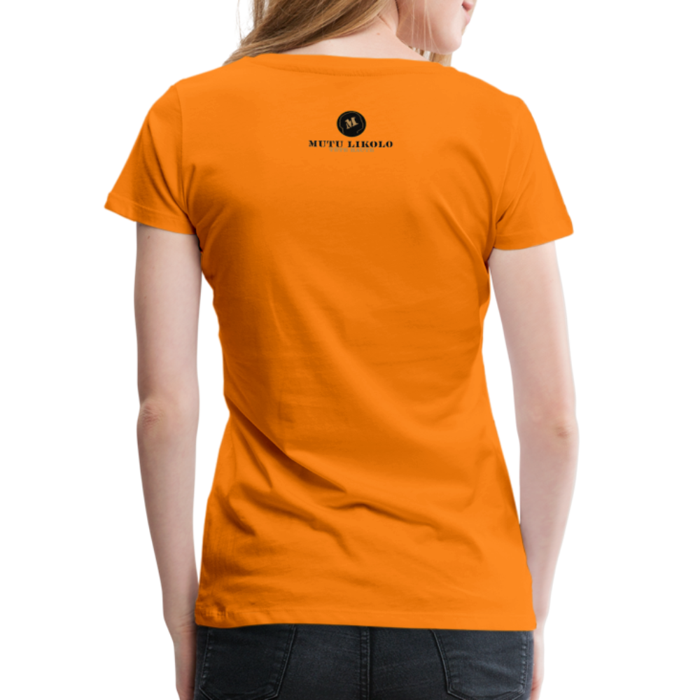 T-shirt Premium FAM DE TÊTE - orange