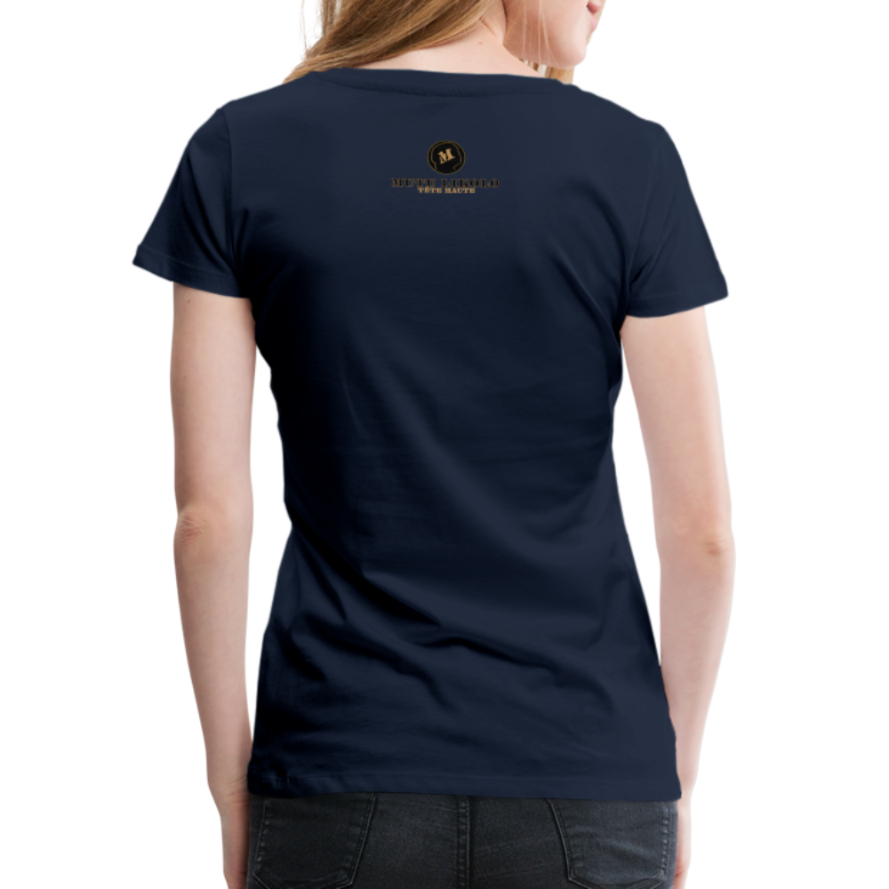 T-shirt Premium FAM DE TÊTE - navy